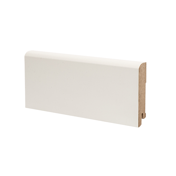 Плинтус DeArtio U102-80 мм RAL 9010